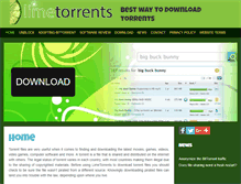 Tablet Screenshot of limetorrents.org